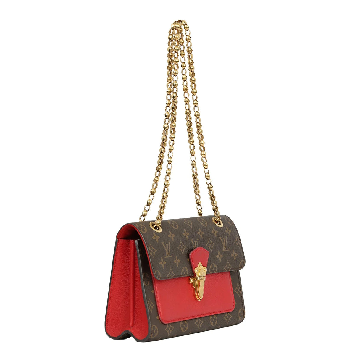 LV Victoire Monogram-Inspired Luxury Shoulder Bag