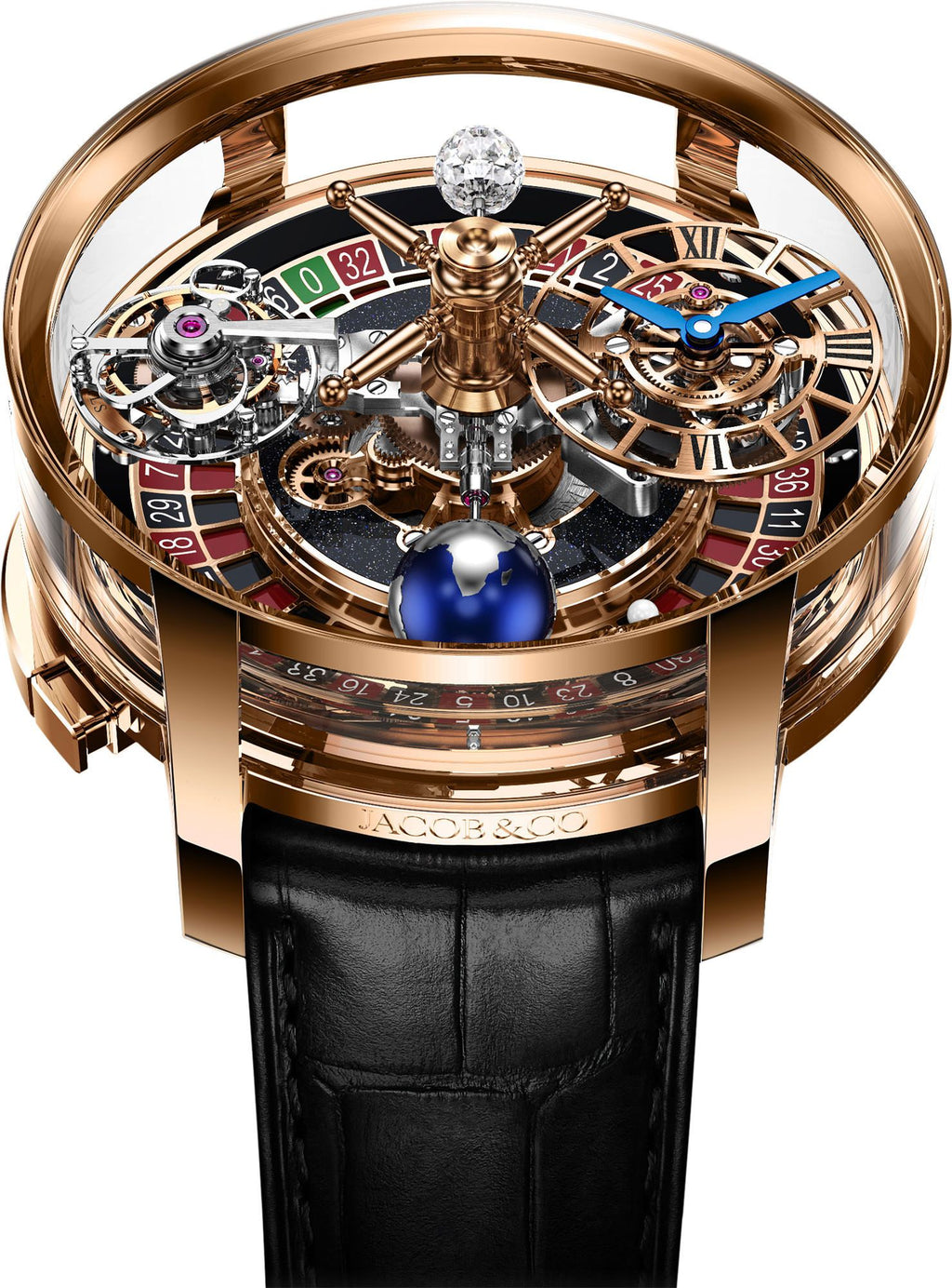 J&C Astronomia Casino-Inspired Mechanical Watch