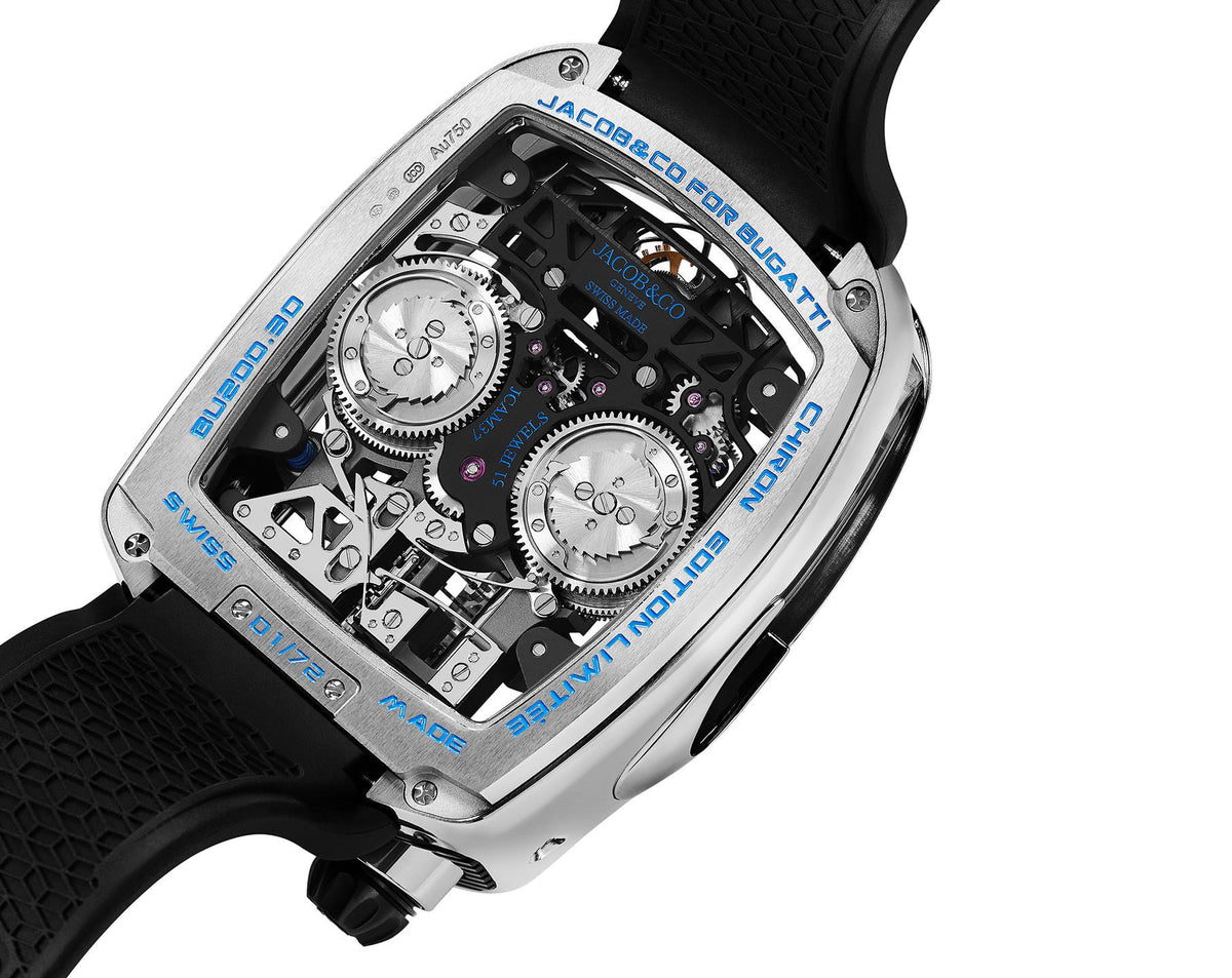 J&C Bugatti Chiron-Inspired Tourbillon Mechanical Watch