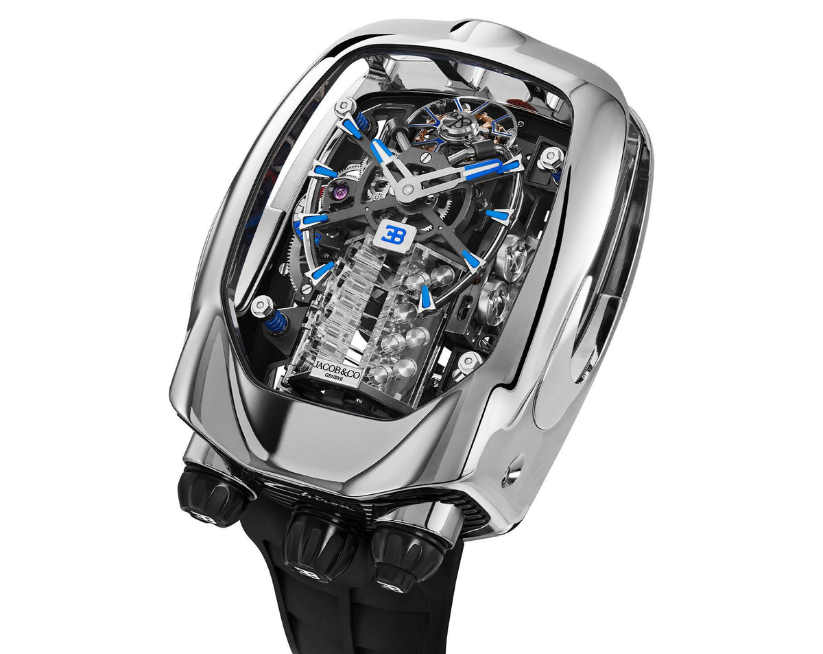 J&C Bugatti Chiron-Inspired Tourbillon Mechanical Watch
