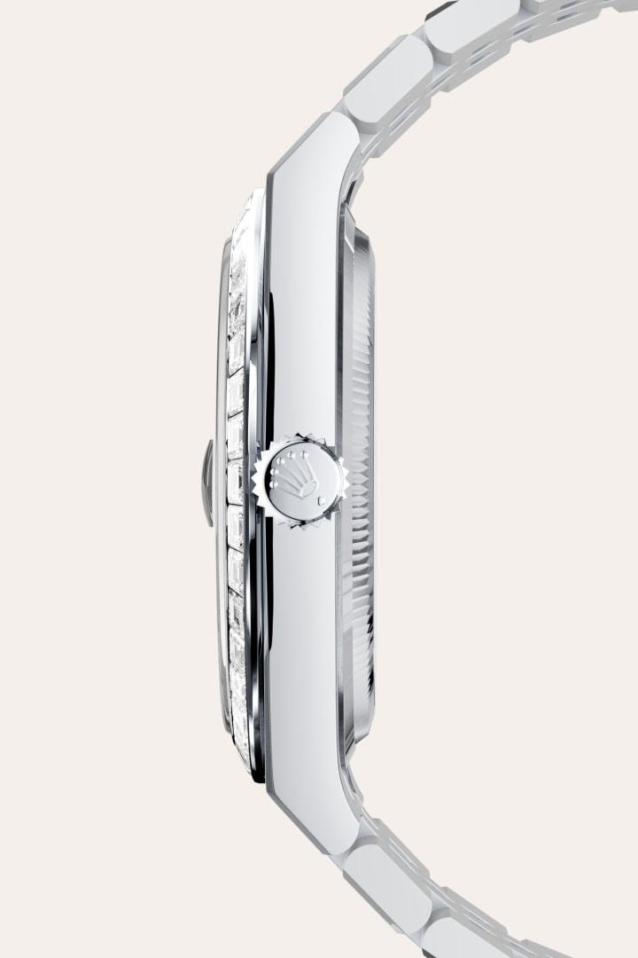 RLX Land-Dweller 40 Platinum & Diamond-Inspired Automatic Watch