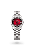 RLX Datejust 31 Red Ombré Diamond-Inspired Automatic Watch